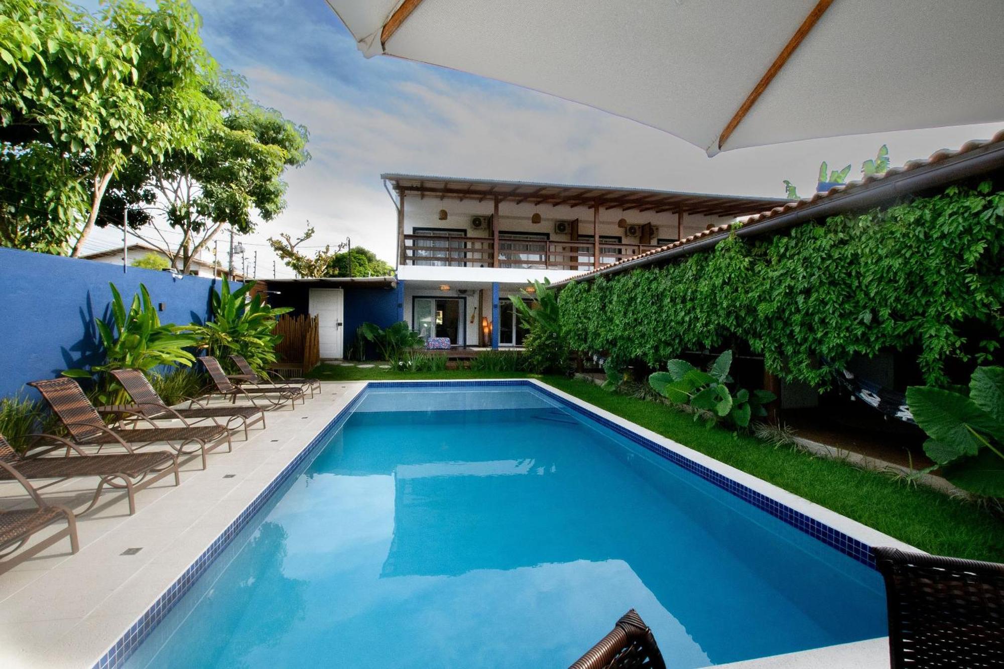 Aqui Bate A Brisa Pousada Porto Seguro Exterior foto